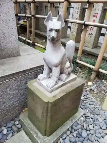 三田春日神社の狛犬