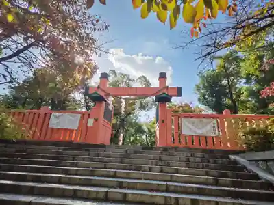 難波大社 生國魂神社の山門・神門