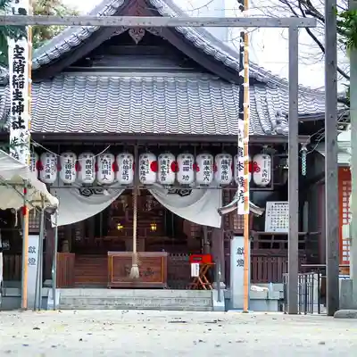 空鞘稲生神社の本殿・本堂