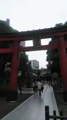 蒲田八幡神社の鳥居