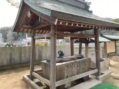 大浜八幡大神社の手水舎