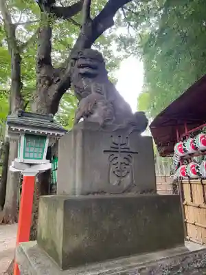 田無神社の狛犬