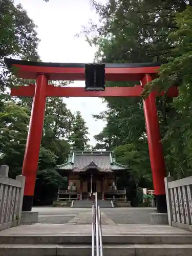 白笹稲荷神社の鳥居