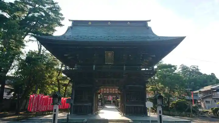 竹駒神社の山門・神門