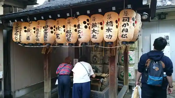 錦天満宮の手水舎