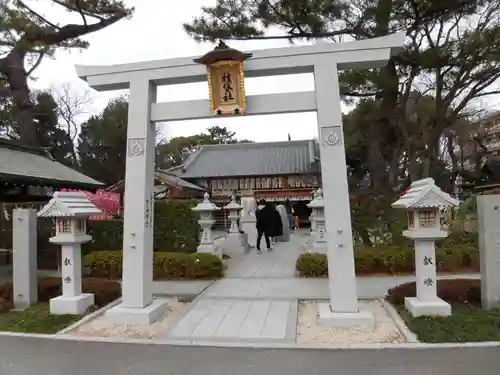 種貸社（住吉大社摂社）の鳥居