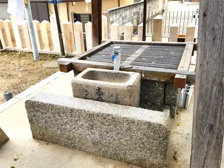 長洲貴布禰神社の手水舎