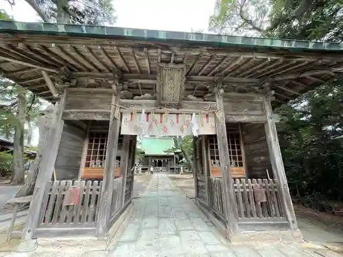 賀露神社の山門・神門