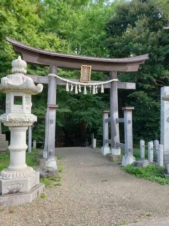 下総国三山 二宮神社の鳥居