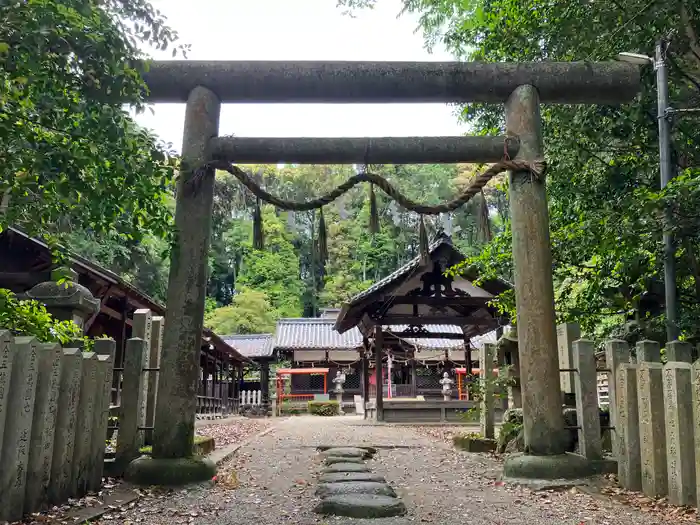 高山八幡宮の鳥居