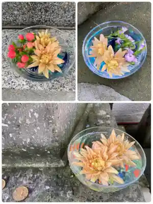 新川皇大神社の手水舎