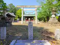 神明社(石作神社)の鳥居