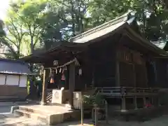 白旗神社の本殿