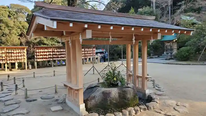 宝満宮竈門神社の手水舎