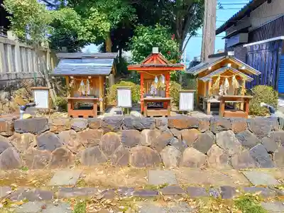 八王子社（気噴町北）の末社・摂社