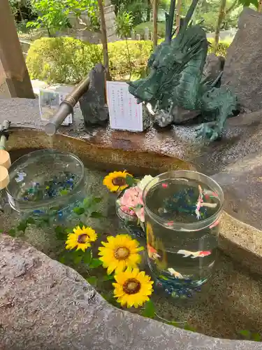 白山宮の手水舎