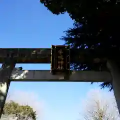 牛嶋神社の鳥居