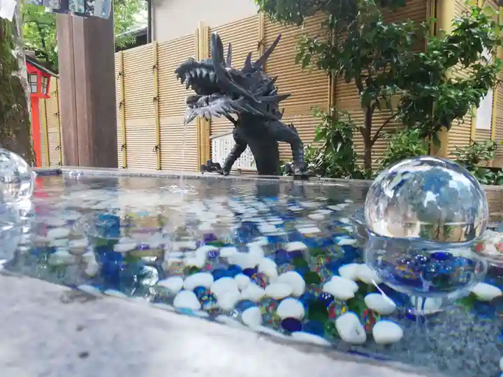 蛇窪神社の手水舎