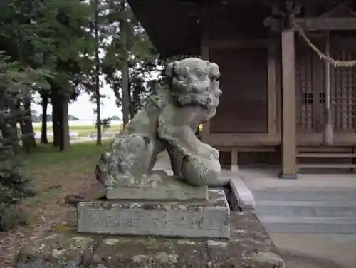 高尾神社の狛犬