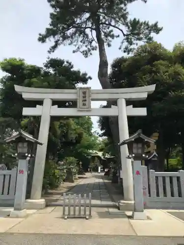 菊田神社の鳥居