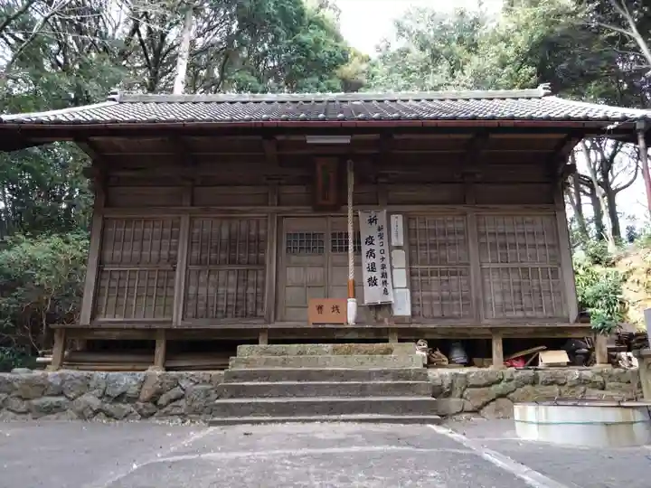 秋葉神社(国府町)の本殿・本堂