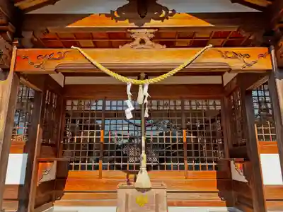 比自岐神社の本殿・本堂