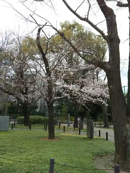 靖國神社の庭園