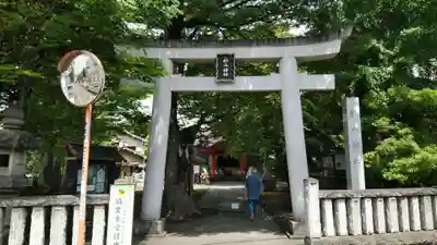 戸部杉山神社の鳥居