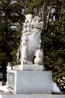 永山神社の狛犬