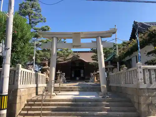 舞子六神社／まいこむの宮の鳥居