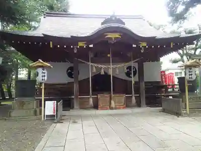 草加神社の本殿・本堂