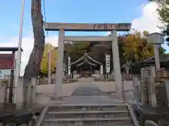 牟山神社の鳥居