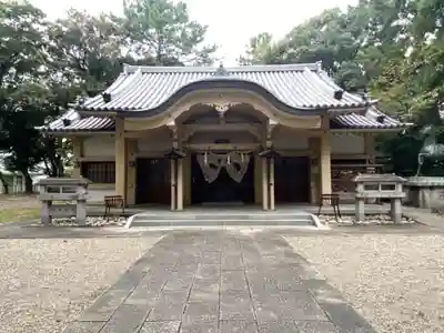 漆部神社の本殿・本堂