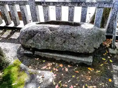 土江神社の手水舎