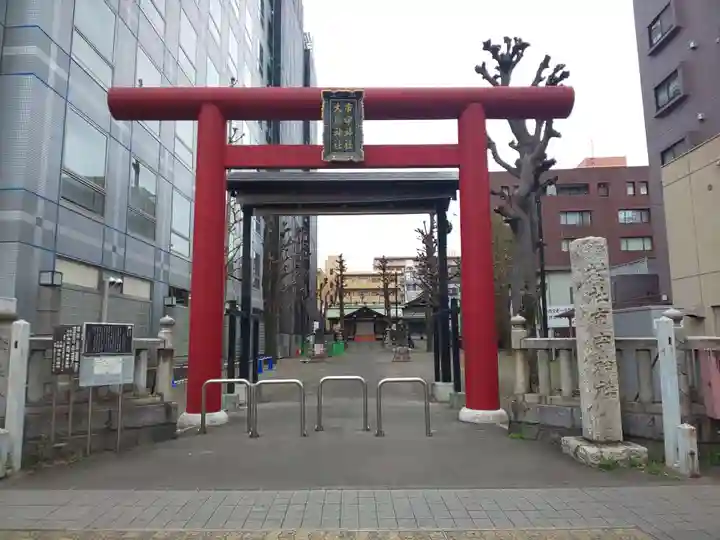 市守大鳥神社の鳥居