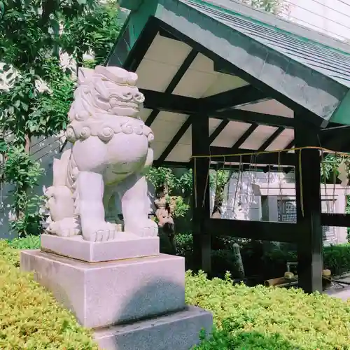 城岡神社の狛犬