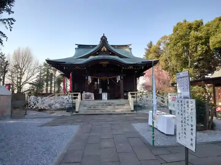 東沼神社の本殿・本堂