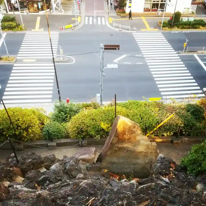品川神社の景色