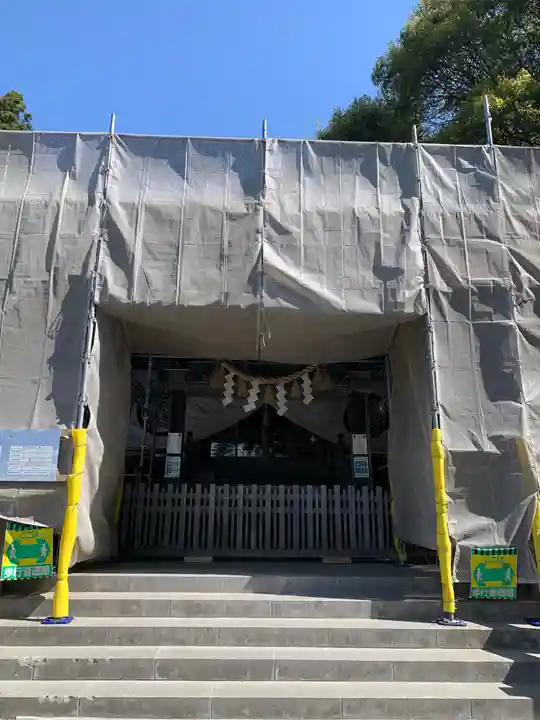 南湖神社の本殿・本堂