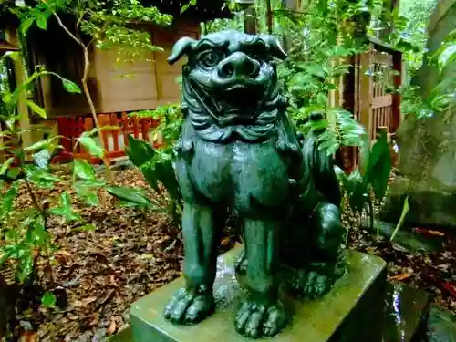 駒木諏訪神社の狛犬