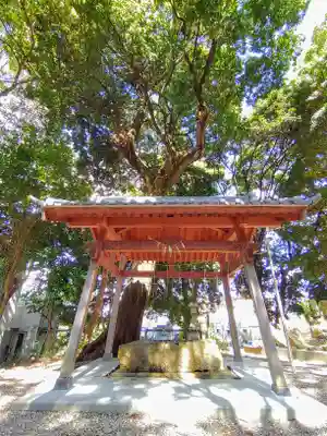 白山神社(市場)の手水舎