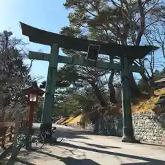 日光二荒山神社中宮祠の鳥居