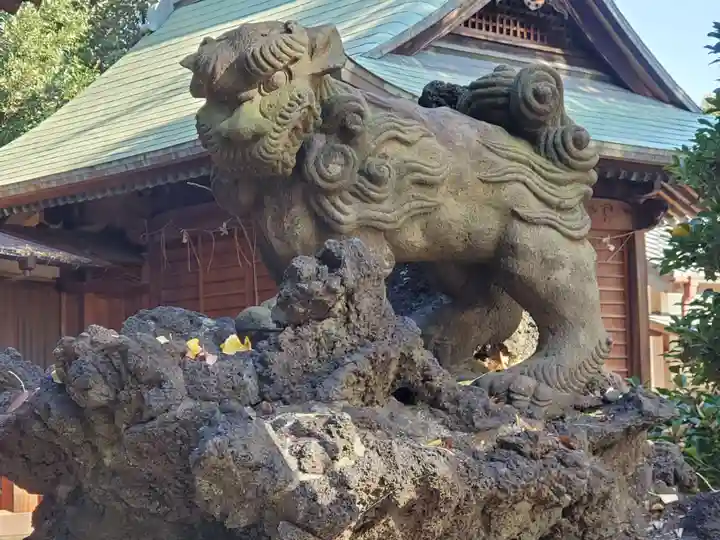 平塚神社の狛犬