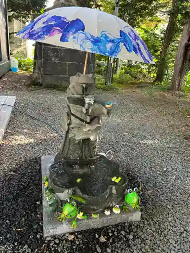 札幌諏訪神社の手水