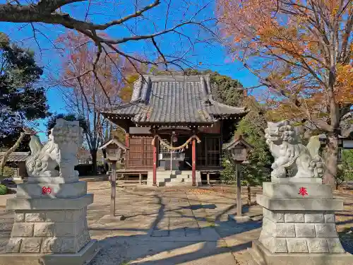 奈良神社の狛犬