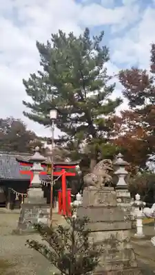 八幡神社の狛犬