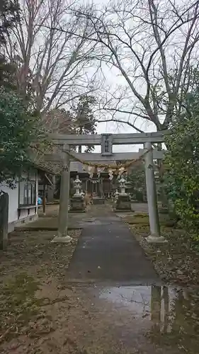 子松神社の鳥居