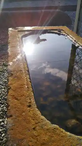 子安神社の手水舎