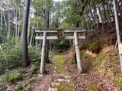 竹谷神社の鳥居