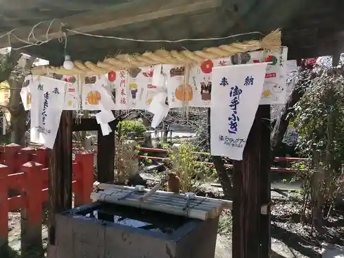 牛嶋天満宮の手水